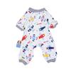 Pet clothes pajamas with elastic washable wear-resistant cotton pajamas dog clothing puppy home