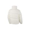 Nike Solid Color Windproof Warm Stand Collar Cotton Jacket Women Jackets White CD4216-110