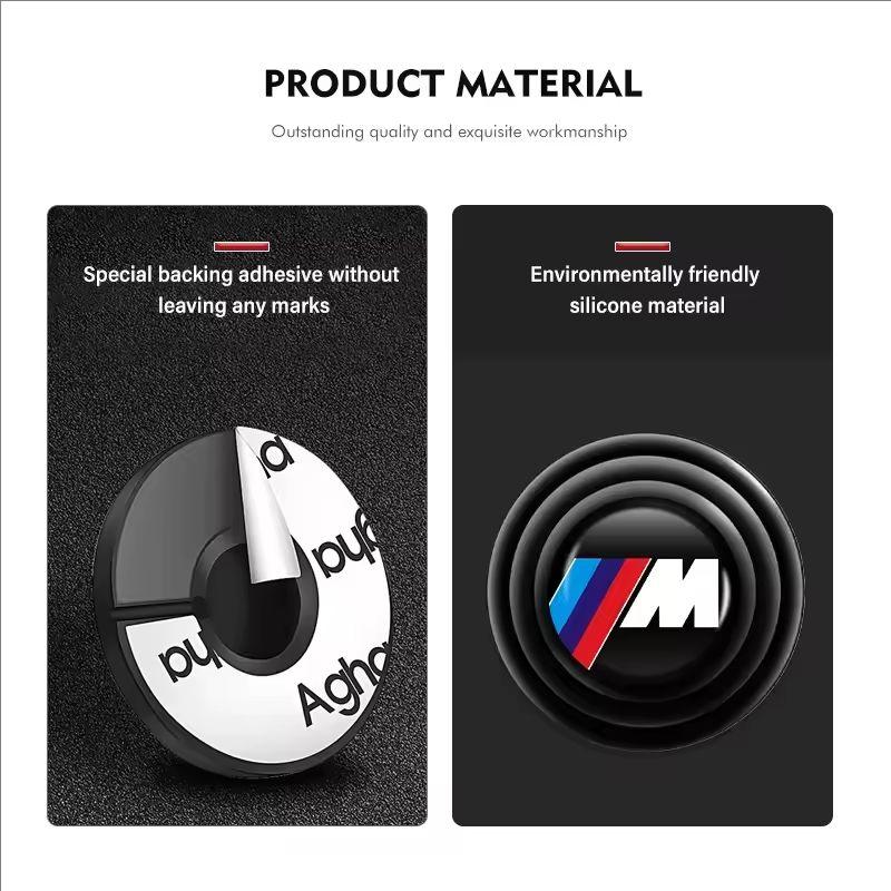 4/8/12pcs Car Silicone Anti-collision Door Shock Absorber Spacer Sticker For BMW M E34 E46 E39 E38 E90 E60 E36 F30 F30 F10 E92 DV1