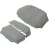 Unifizz 1 Set Mittelkonsolen-Armlehnenabdeckung Vordertürabdeckung Armlehnenabdeckung Polster Ersatz Mikrofaserleder für Honda Pilot 2009 2010 2011 2012 2013