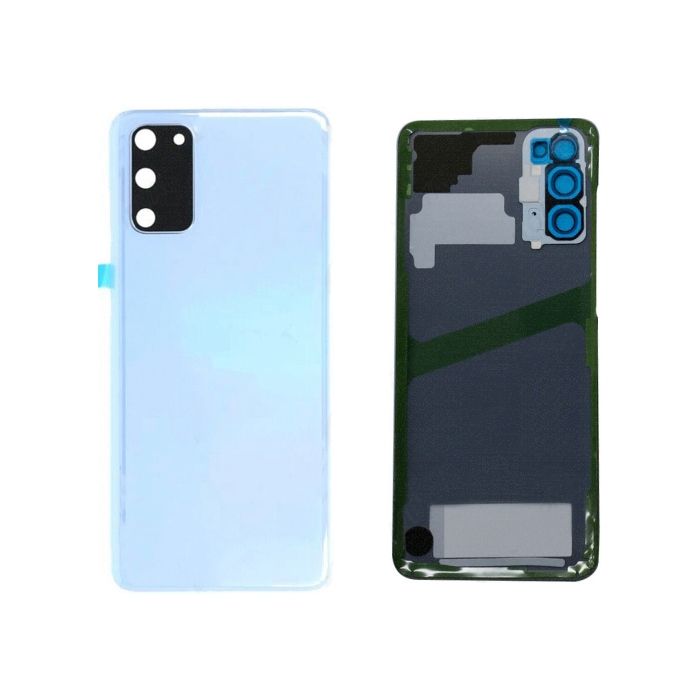 Blue Rear Glass Battery Cover For Samsung Galaxy S20 (G980F), S20 5G (SM-G981B)