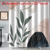 Boho Style Watercolor Polyester Shower Curtain Waterproof Fabric For Bathroom Decor And Privacy Divider