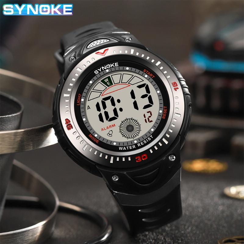 Top Brand New Multi-functional Shock-resistant Men's Sports Electronic Watch Waterproof High Quality Wrist Watch