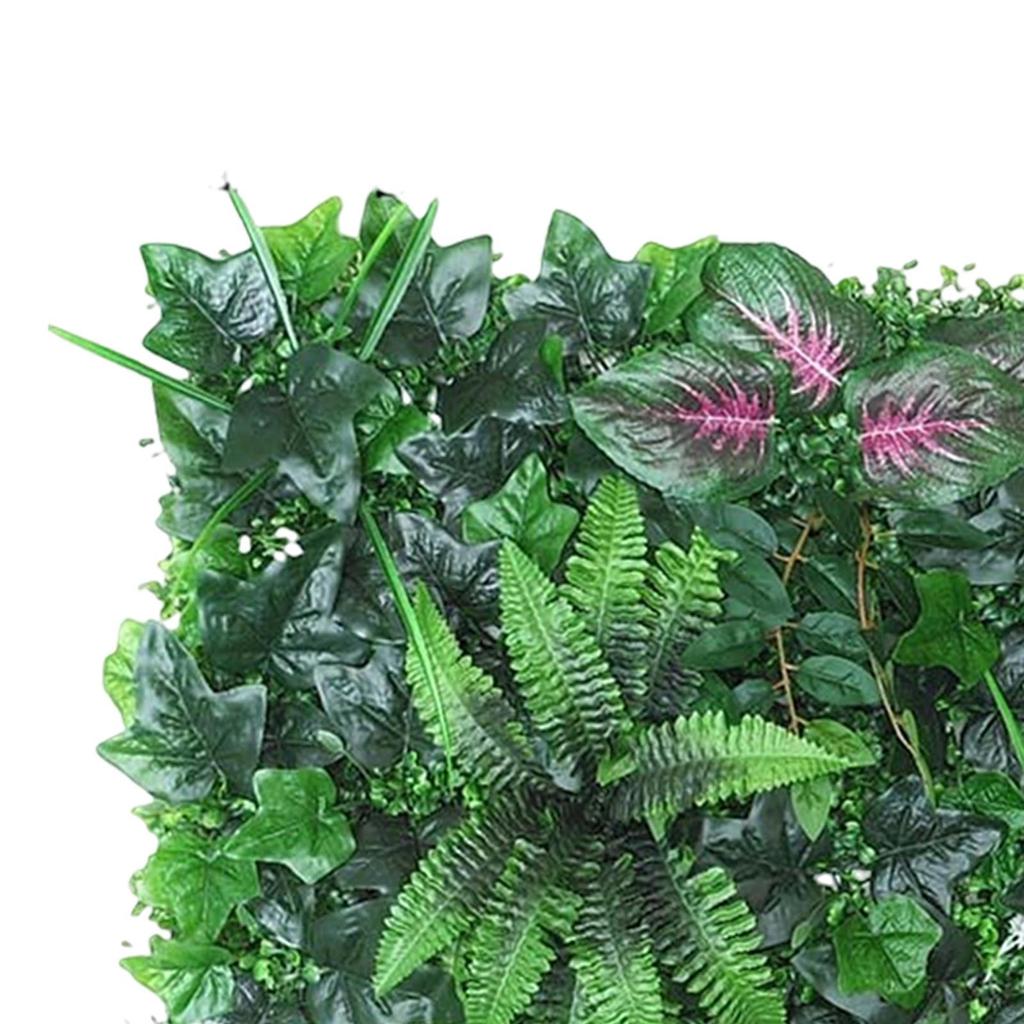 Artificial Green Hedge Wall Faux Backdrop Privacy Fence for Garden