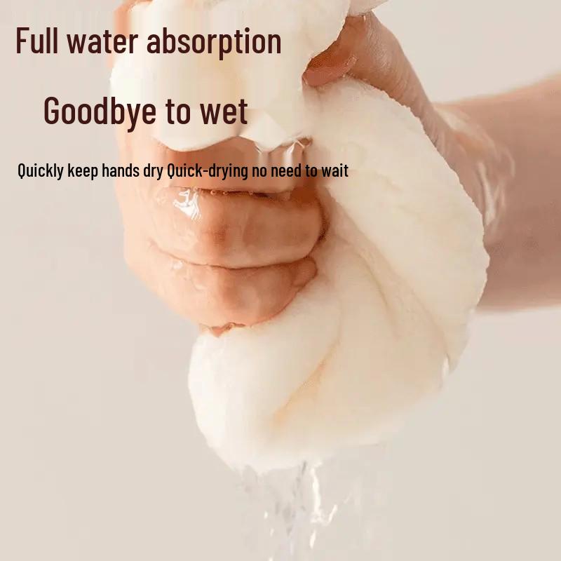 Quick-Drying Cute Cartoon Hand Towel - Absorbent, Thickened, Hanging Type for Bathroom