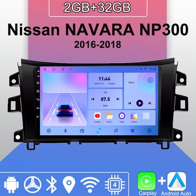 Autoradio Android Carplay pour Nissan NAVARA NP300 2016-2018 Lecteur multimédia Unité principale Stéréo Navigation GPS BT WIFI 2 + 32GB