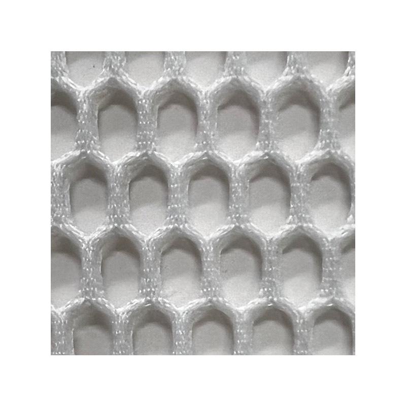 Dwustronna tkanina siatkowa o strukturze plastra miodu na buty i odzież