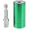 Socket Wrenches Universal Torque Socket Wrench Grip Drill Adapter Sleeve Green