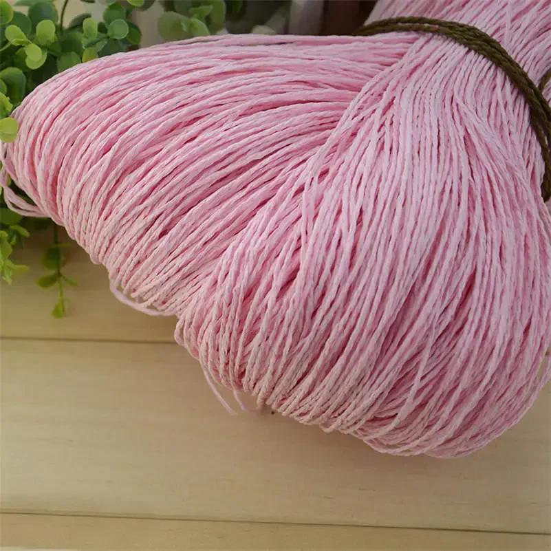 

Diy Knitting Natural Raffia Yarn 1.1Lb Crochet Hat Bag Purse Raffia Cellulose Straw Yarn Organic Raffia Thread Summer Yarn