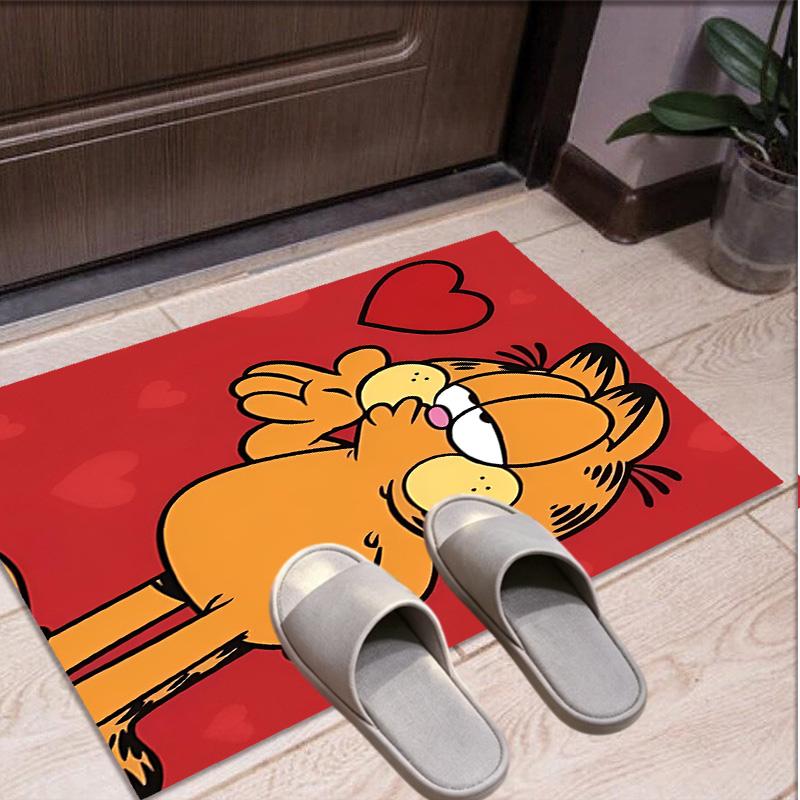 Garfield Pattern Rug, Indoor/Outdoor Mat, for Picnic, Gameroom, Bedroom, Office, Living Room, Home Decor Carpet, Birthday Gift