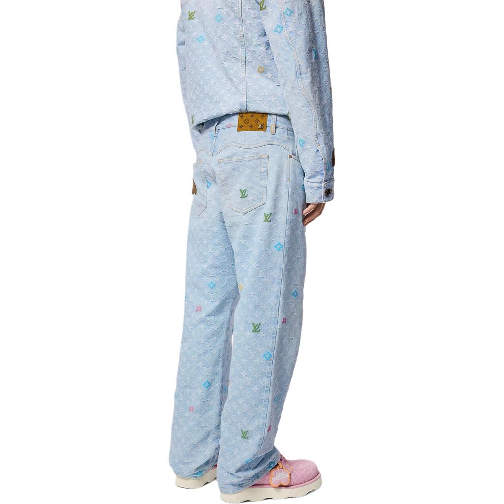 Louis Vuitton By Tyler The Creator Monogram Denim Pants 1AFPV5