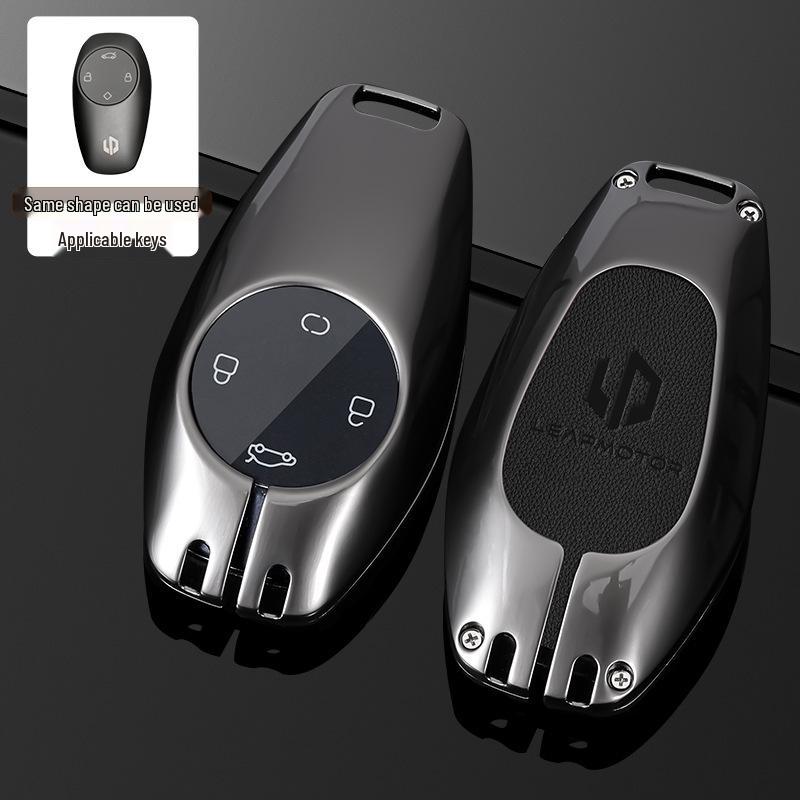 2023 Leapmotor Key Case for T03, C11, S01, C01 - Metal Buckle Bag for Men & Women