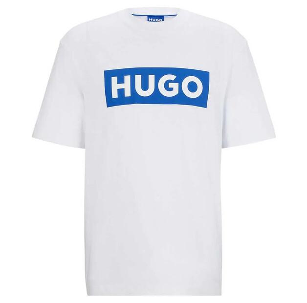 

HUGO Футболка с коротким рукавом Nico BLUE M
