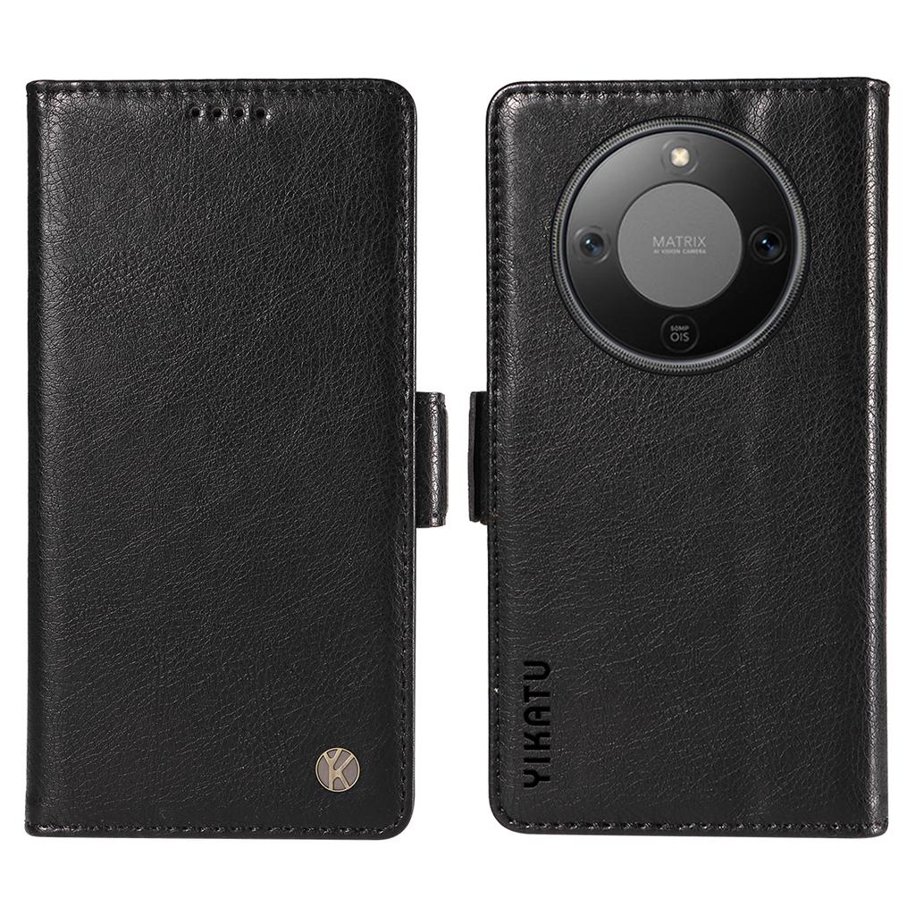 For Honor Magic8 Lite 5G/X9d 5G/X70 5G Case YIKATU YK-007 Litchi Texture PU Leather Wallet Phone Cover