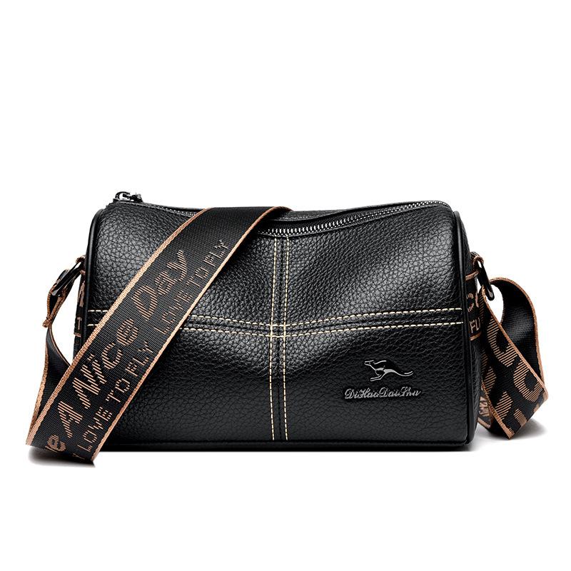 

Женская сумка, новая сумка-подушка, сумка через плечо в корейском стиле, простая и атмосферная женская сумка среднего возраста из мягкой кожи с текстурой