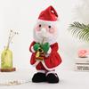 Musical Moving Christmas Tree Plush Decoration Electric Swing Function Festival Party Decoration for Home Office