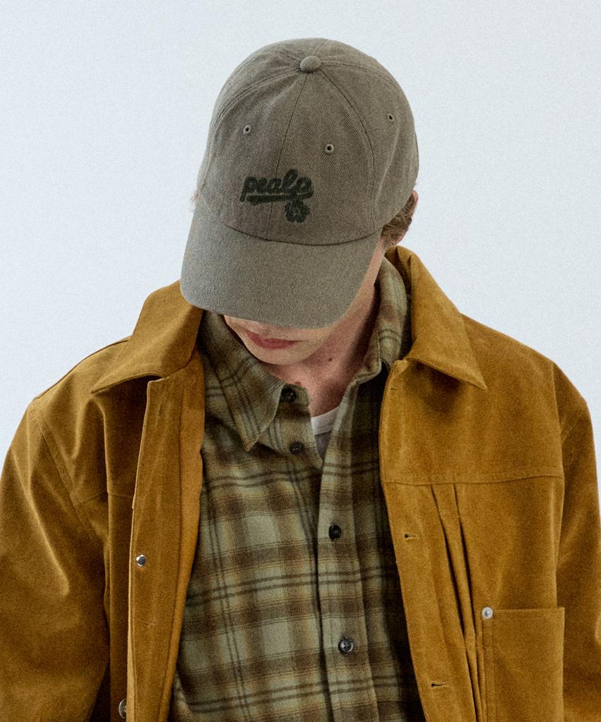 Pilpeu Morning Glory Baseball Cap 3(Khaki)