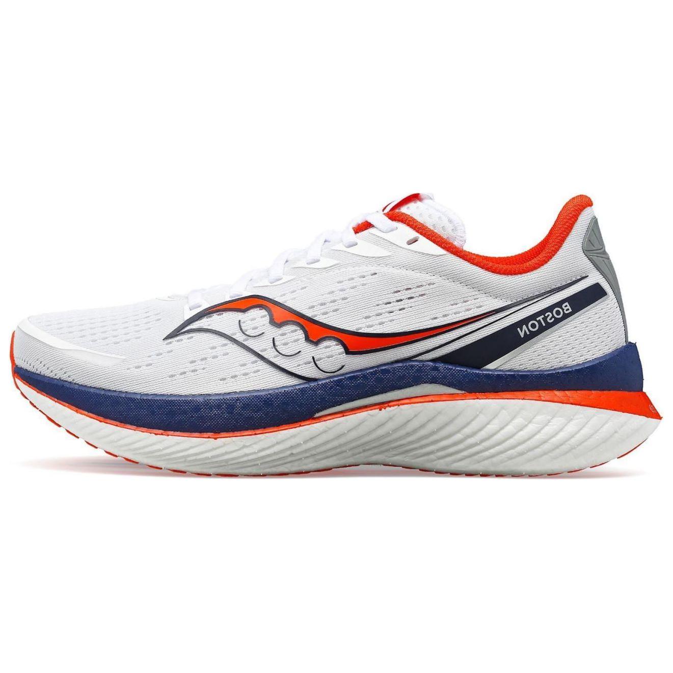 

Saucony Endorphin Speed 3 Нейлоновая пластина Удобная сетка Амортизация Нескользящие Износостойкие Низкие Беговые кроссовки Мужские кроссовки S20756-206 46