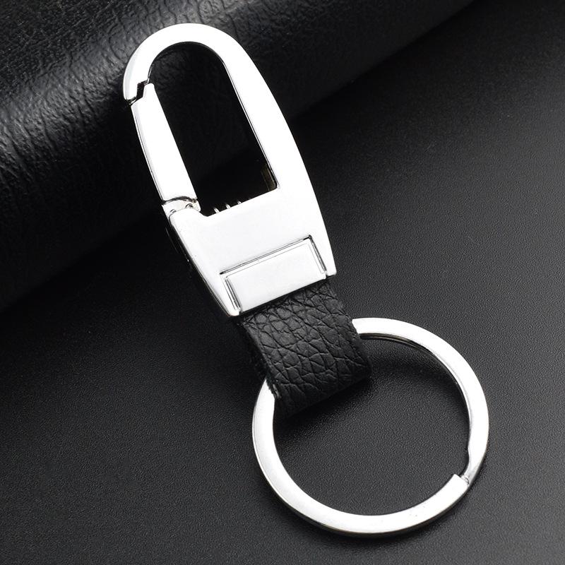 Men's Creative Leather Car Keychain Pendant