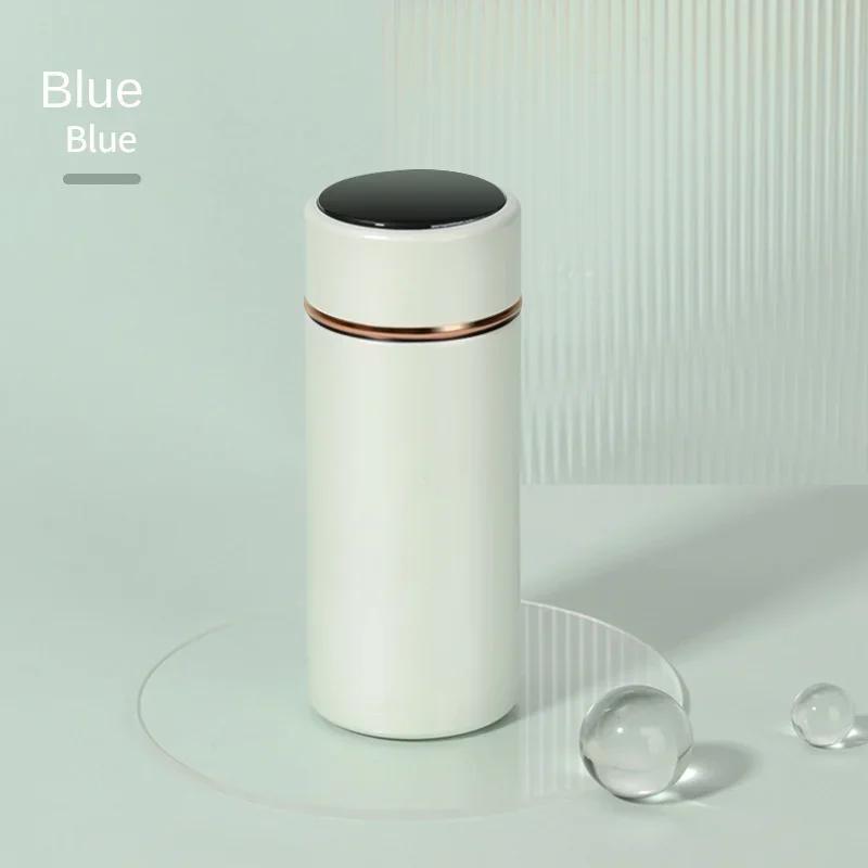 280ML Smart Thermos Water Bottle Intelligent Temperature Display Stainless Steel Vacuum Flasks Thermoses with Filter Tee Cup