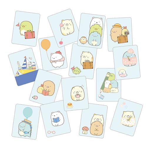 Gakken Sumikko Gurashi Three-Hint Card Game Ages 3 and Up 83075