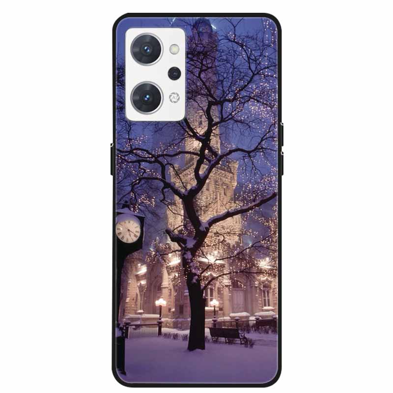 For Oppo Reno 7A 9A Case Phone Cover Soft Silicone Shockproof TPU Funda On For Oppo Reno9 A 5G Protection Capa Reno7 A / Reno9A