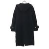 HYKE Made in Japan Wollmischung Dufflecoat 1 schwarz Damen Gebraucht
