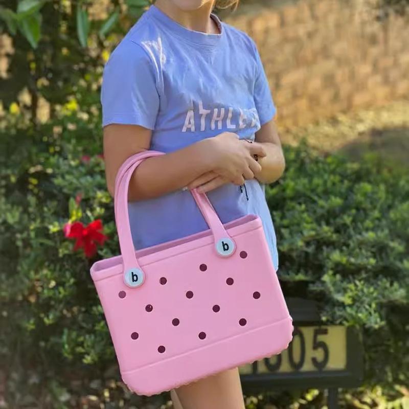 EVA Strand Bogg Tas Waterdichte Zomer Opbergmand voor Buiten Reizen Picknicktas Dames Shopping Tote Bag Rubber Handtas