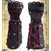 Armură Samurai Ninja Apărătoare de Braț Mănușă Lungă Costum Cosplay Cavaler Viking Mănușă Fantezie Brățară de Încheietură