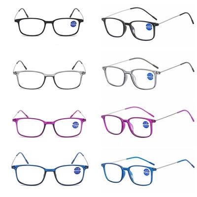 Run the Rivers Ultra-Light Unisex Fashion Anti-Blue Light HD Reading Glasses for Seniors