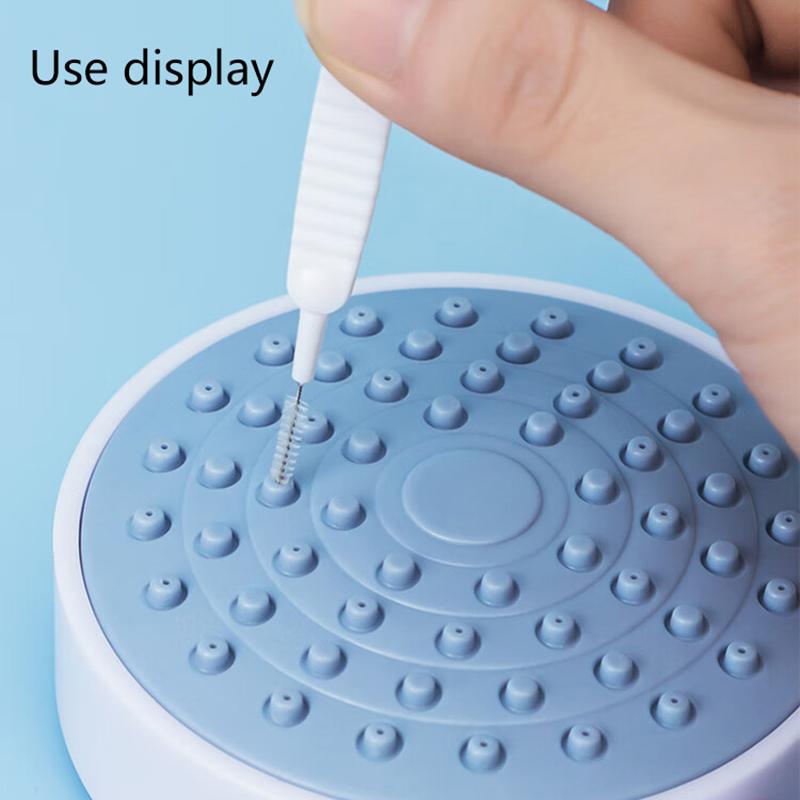 Bathroom Micro Nylon Brush Shower Head Anti-Clogging Cleaning Brush