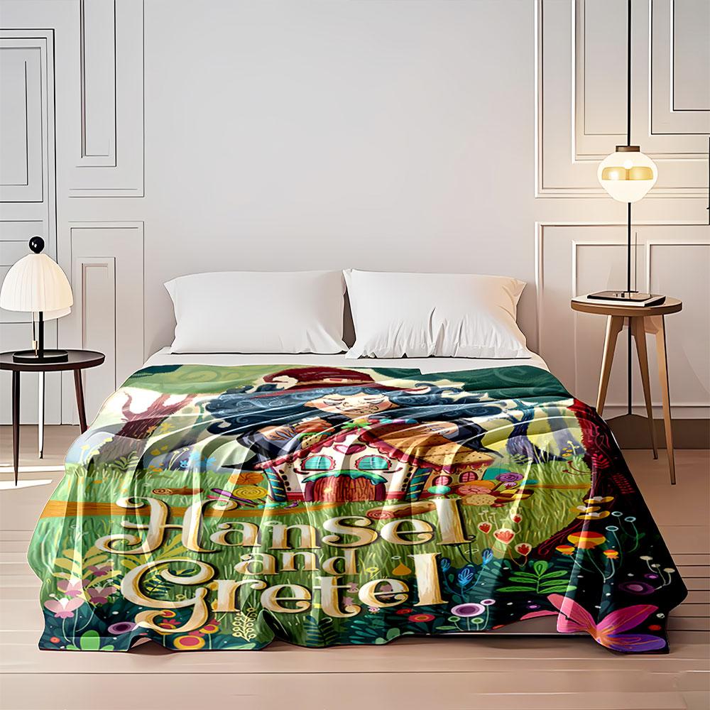 Hansel and Gretel Blanket for all seasons blanket lunch break throw gift