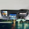 Visor Storage Pouch Multi-purpose Large Capacity Slim Fit Car Document Organizer Storage Pocket