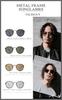 Valeria Metal Frame Sunglasses with UV Protection for Men and Includes Hard Case Antique Women, (Demi Gold/Brown)