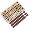 1pc Precision Leather Crafting Knife Mold - Long Handle, Steel Cutting & Stamping Template For Diy Leather Bag Straps