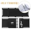 Samcos Sheet Music A4 4 Can Hold 6 4 Sheet Electronic Accessory File, Size, Sides, Sheets, Pages, Writable, Non-reflective, Music, Composition,