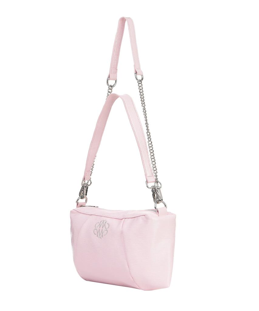 NickNicole Nicole Square Shoulder Mini Chain BagPink
