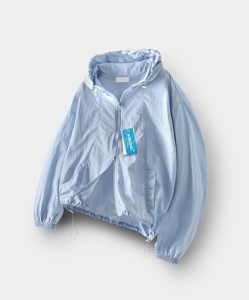 Mood Inside [2Pack] Ice Stitch String Windbreaker