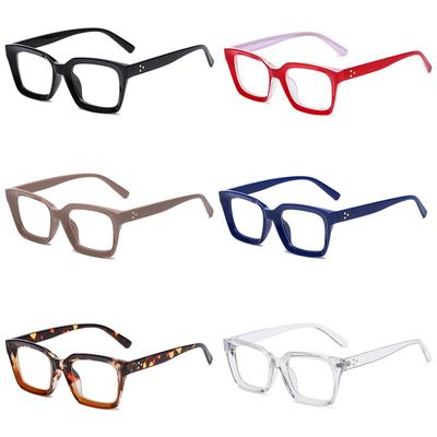 0~+ 3.00 Women Reading Glasses Oversized Men Portable Diopter High-definition Eyeglasses Square Large Frame Presbyopia  Accessories