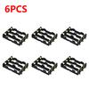1-10pcs 18650 SMT Battery Holder 18650 SMD Battery Box With Bronze Pins Rechargeable Battery Holder Clip Storage Case Power Bank