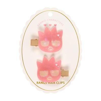 Sanrio Baby Pink Hair Clip Badtz-Maru Japan NEW Sanrio Characters
