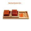 Montessori Math Teaching Aids: Decimal Place Value Game for Ages 3-6