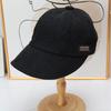 ins retro corduroy cap lazy wind soft top baseball cap daily commute plain versatile hat