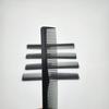 1pcs Black Double-Sided Portable Hair Comb, Made Of Plastic That Is Resistant To High Temperatures And Static Electricity