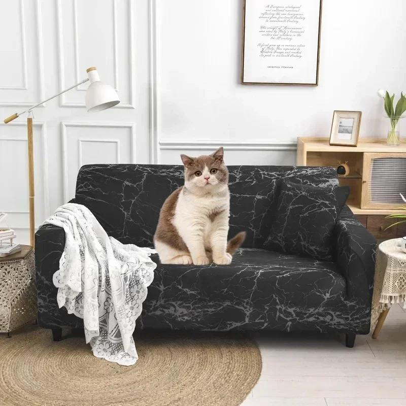 Printed Sofa Cover Stretch Couch Cover Sofa Slipcovers for Couches and Loveseats Washable Furniture Protector for Pets Kids