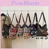 Bohemian Tassel Tote Bag With Canvas Material For Daily Casual Use
