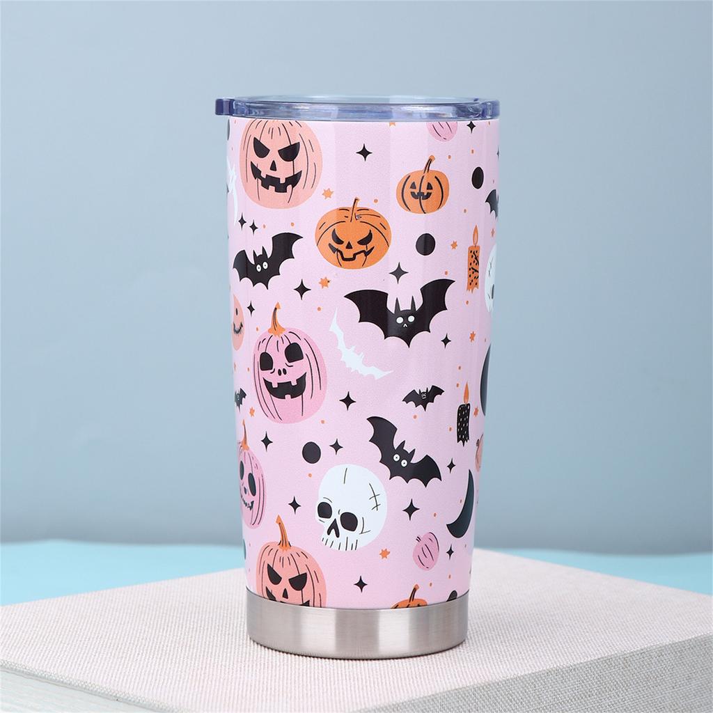 20oz Insulated Stainless Steel Coffee Mug Tumbler Cup Thermal Travel Mug Double Wall Vacuum With Straw For Men Women Cold Hot Coffee