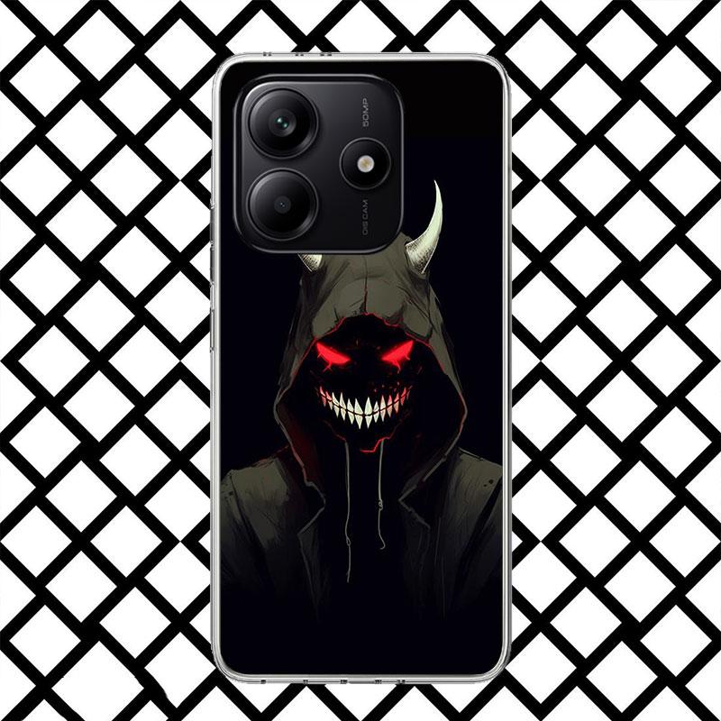 Devil Bad Boy Anime Phone Case for Xiaomi Redmi Note 15 14 14S 13 12 12S 11 Pro Plus 11E 11T 11S 10S 5G Soft Cover Fundas Redmi