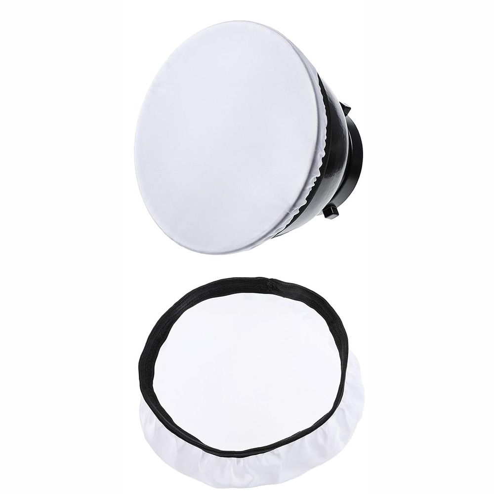 New White Soft Light Diffuser Sock Standard 7" 180mm Diffuser Cloth Nylon Cloth Filter