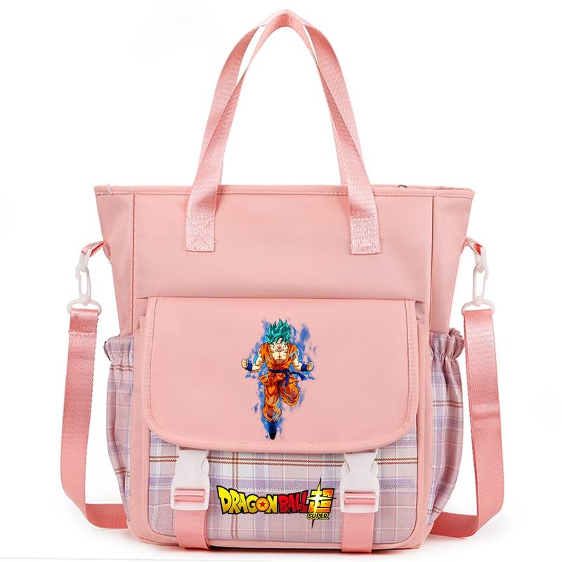 Anime Dragon Ball Carrying Bag Handbag Shoulder Bag Tote Bag for Teenager Girl Boy Back To School Bag Men Women Leisure Travel Bag Rucksack Mochila